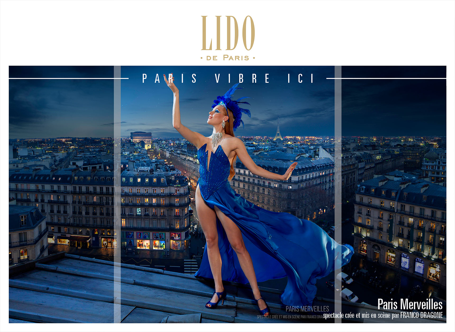 LIDO DE PARIS - MAIN POSTER ART