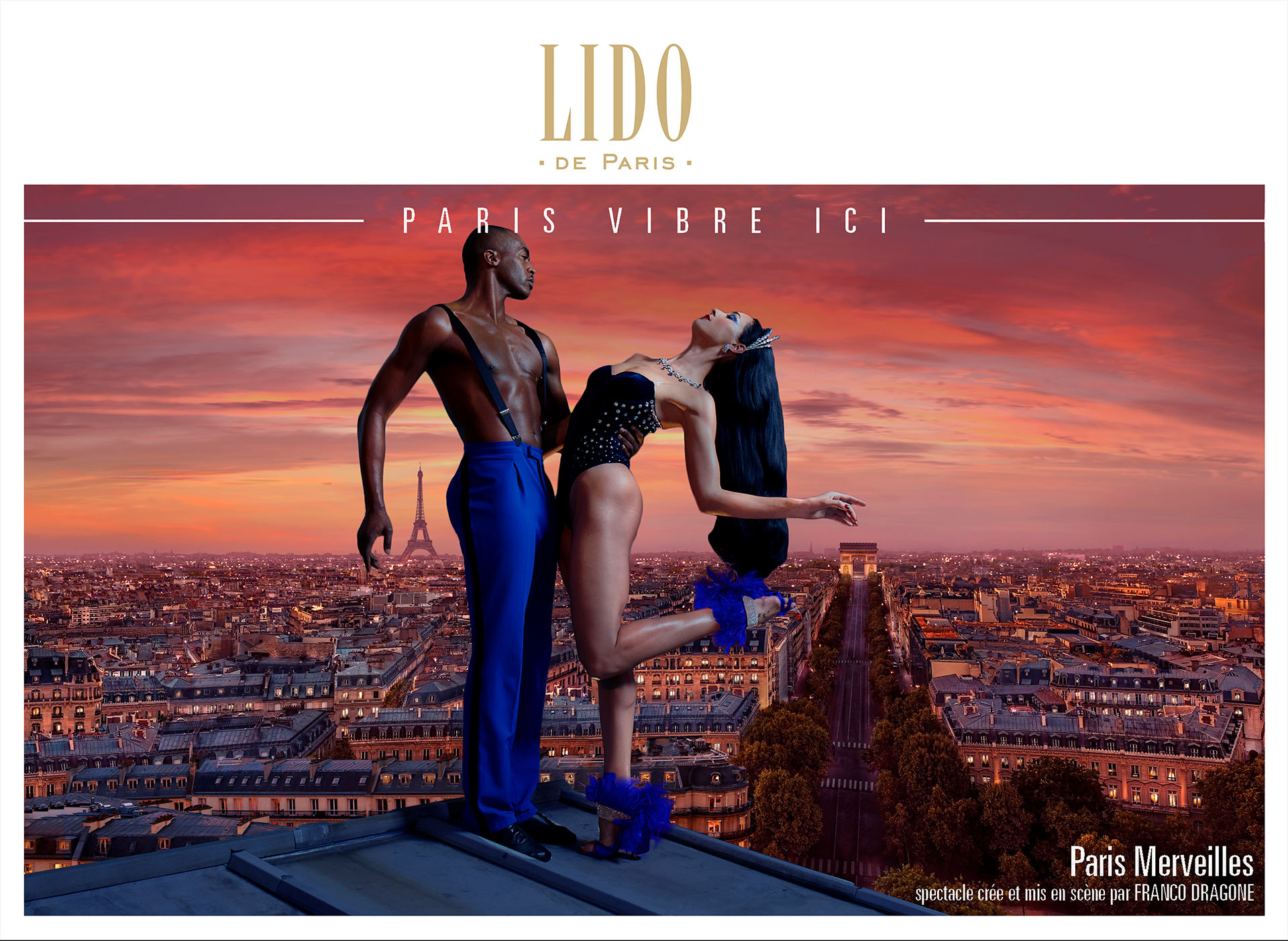 ATMOSPHERIC EIFFEL TOWER BACKDROP