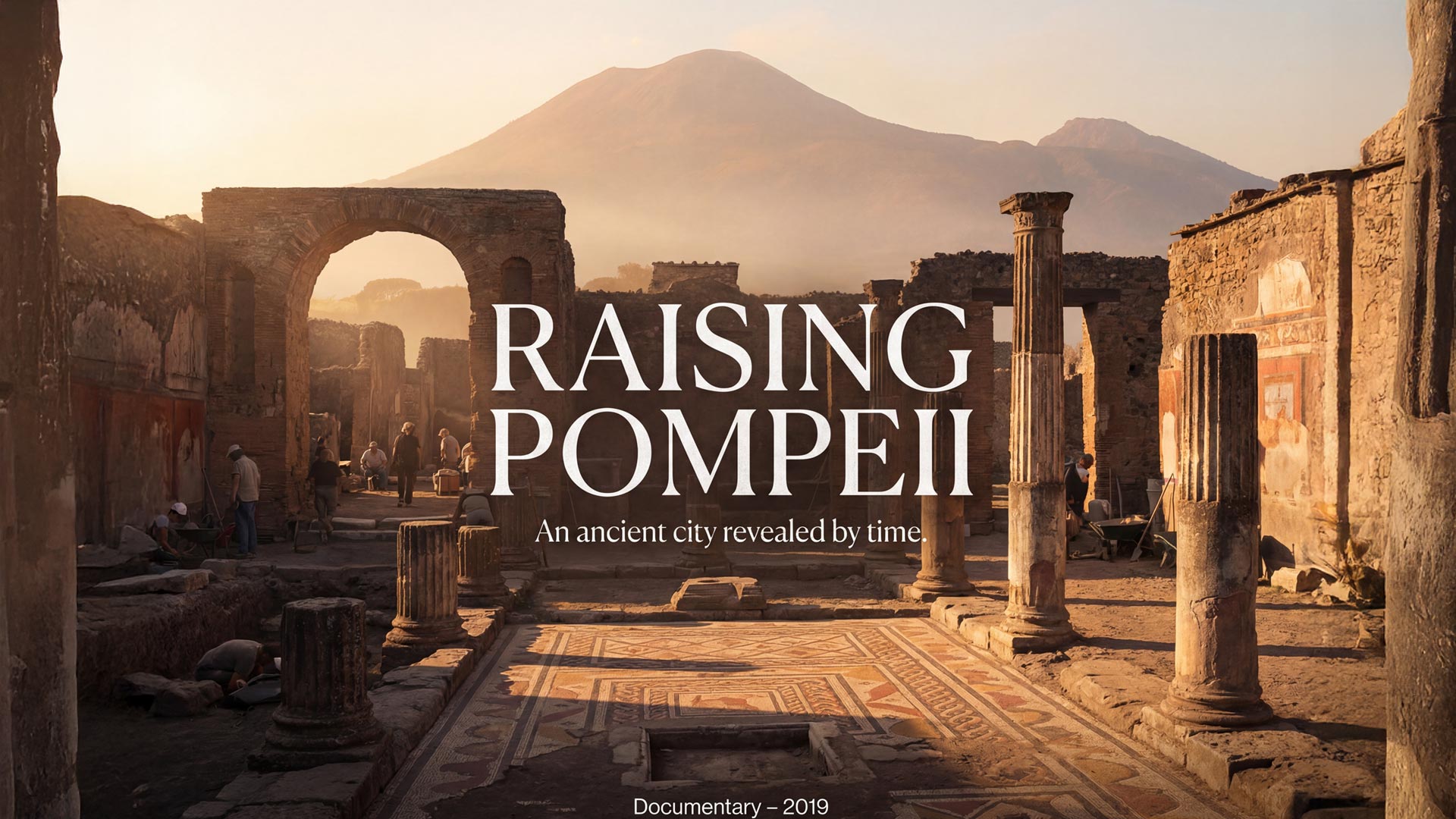 RAISING POMPEII - Digital Matte Painting