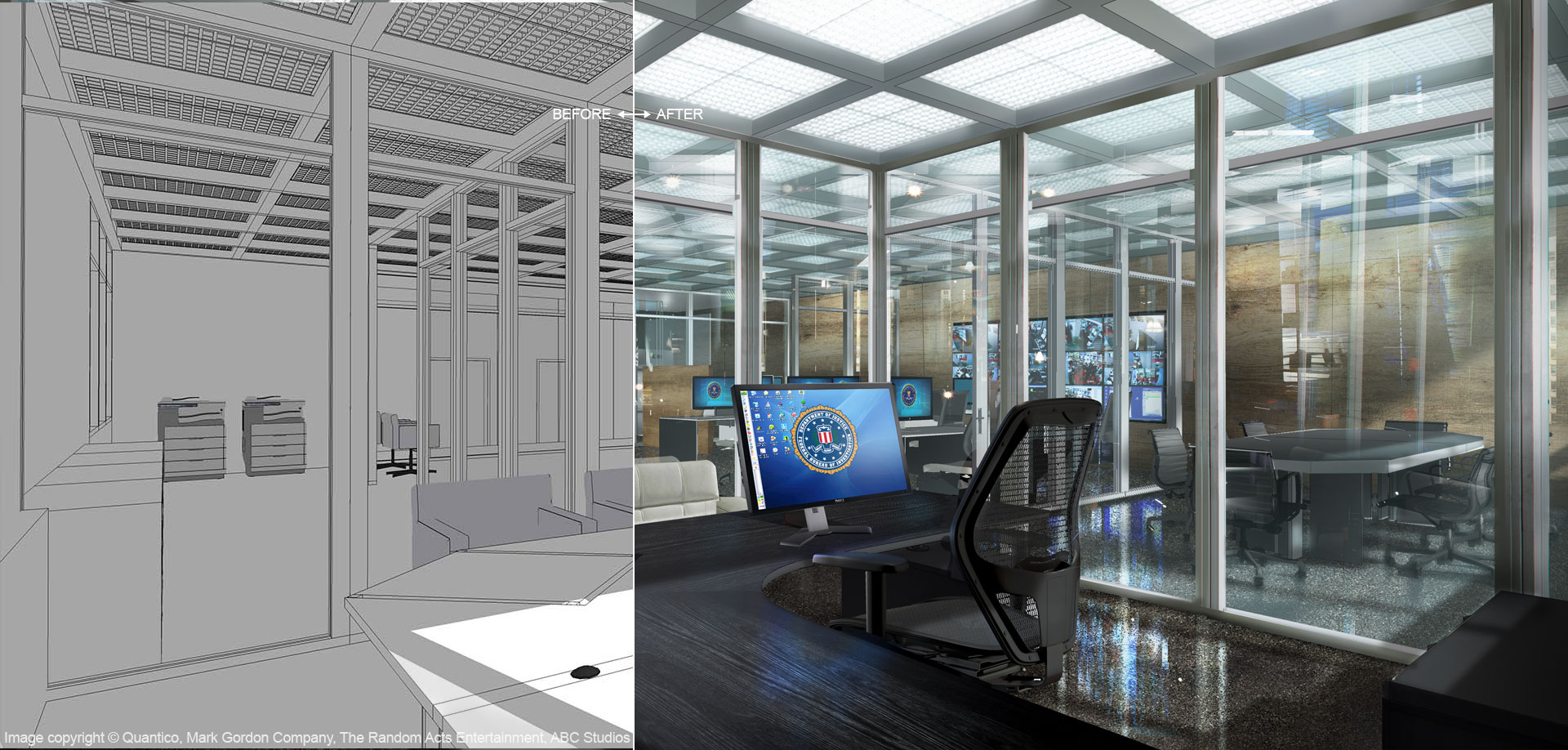 BEFORE & AFTER PREVISUALIZATION  CONCEPT ART