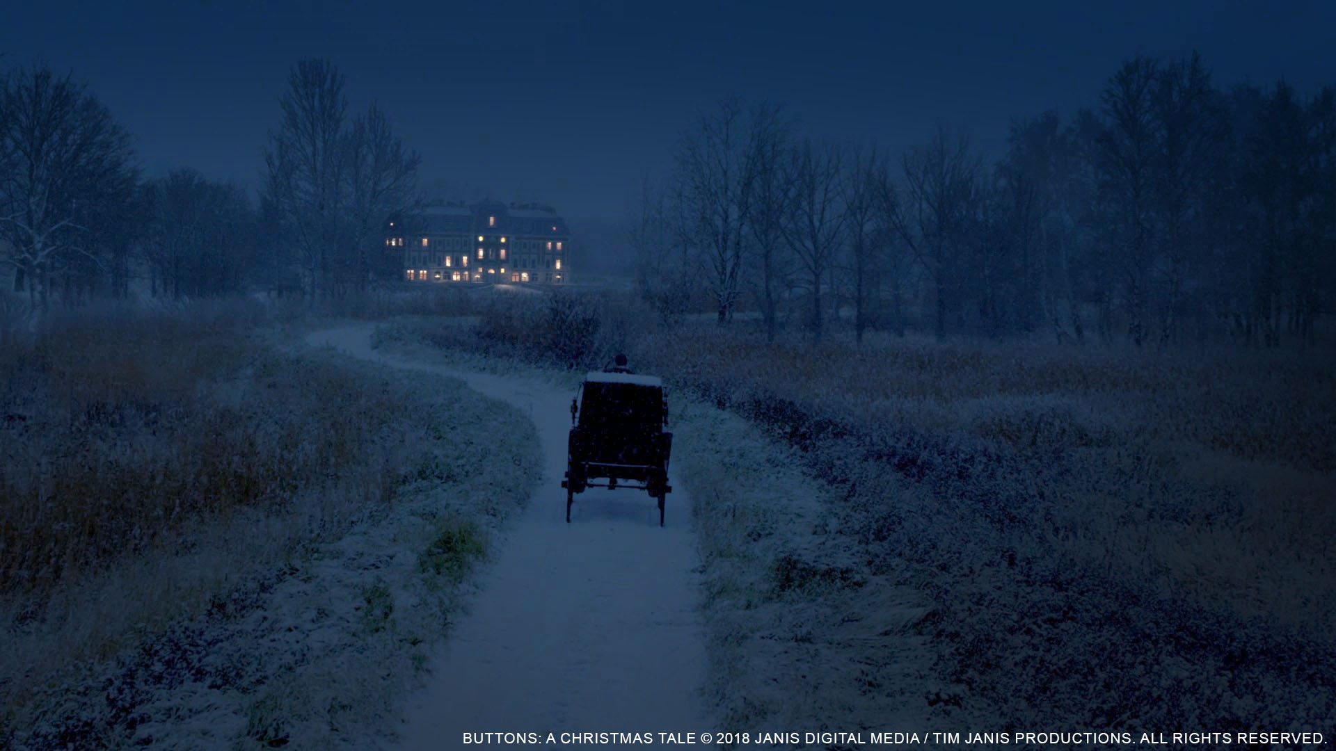 Day for Night Matte Painting